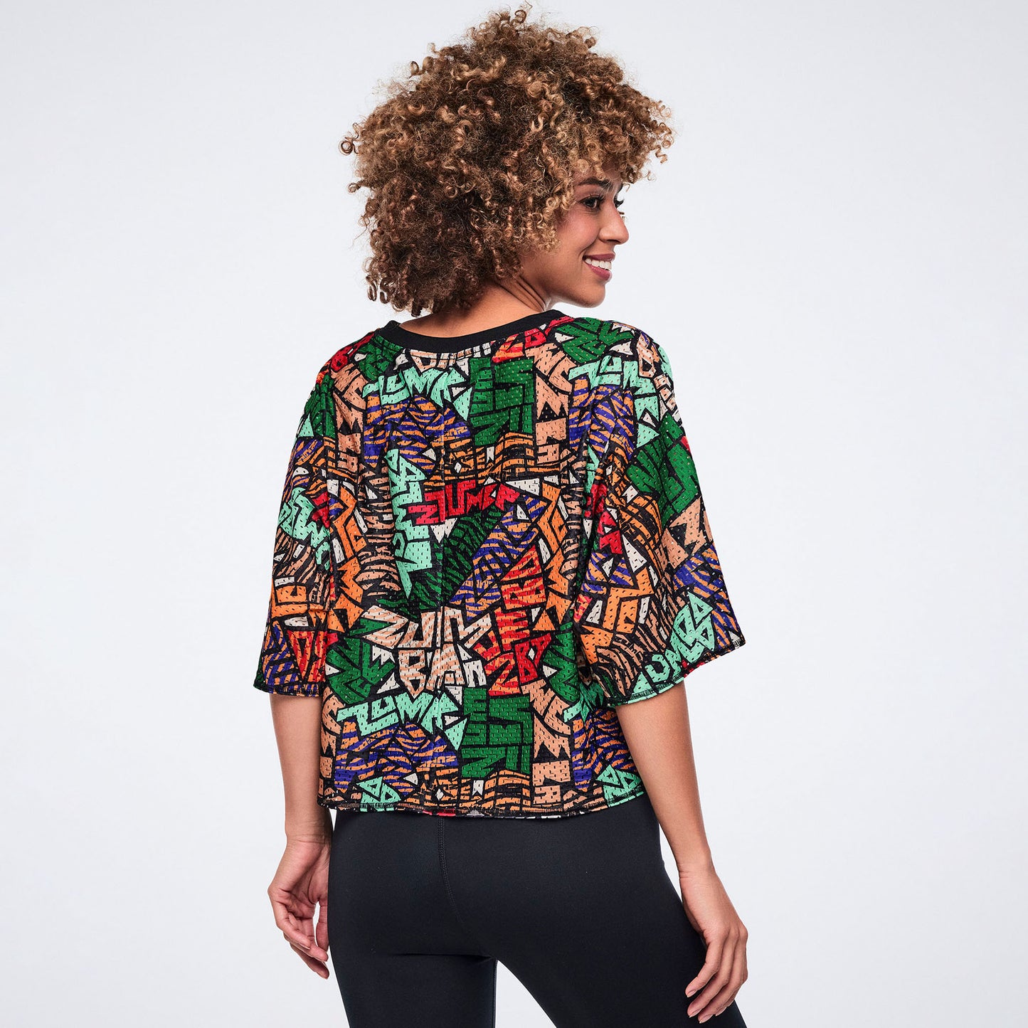 Wildbeat Boxy Dolman Crop Top Z1T001121