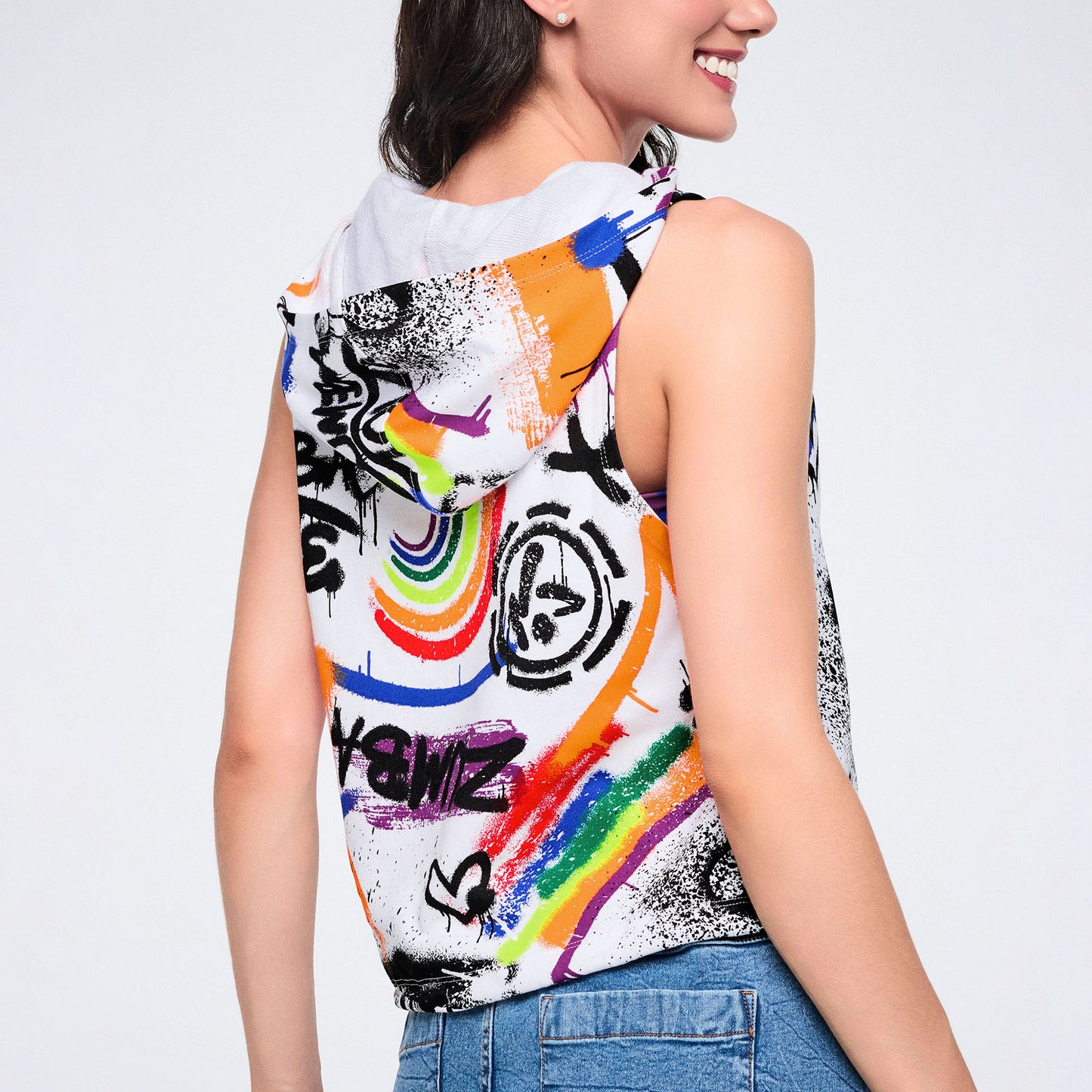 Pride Sleeveless Hoodie Pullover Z1T001148