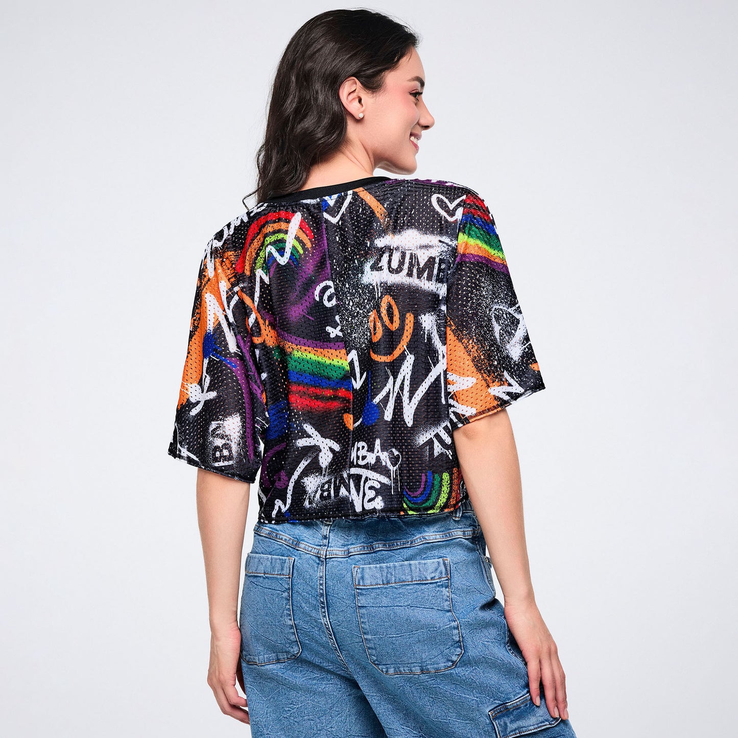 Pride Boxy Dolman Crop Top Z1T001150