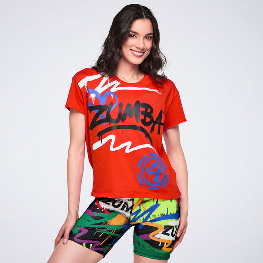Pride High Low Crew Neck Top Z1T001151
