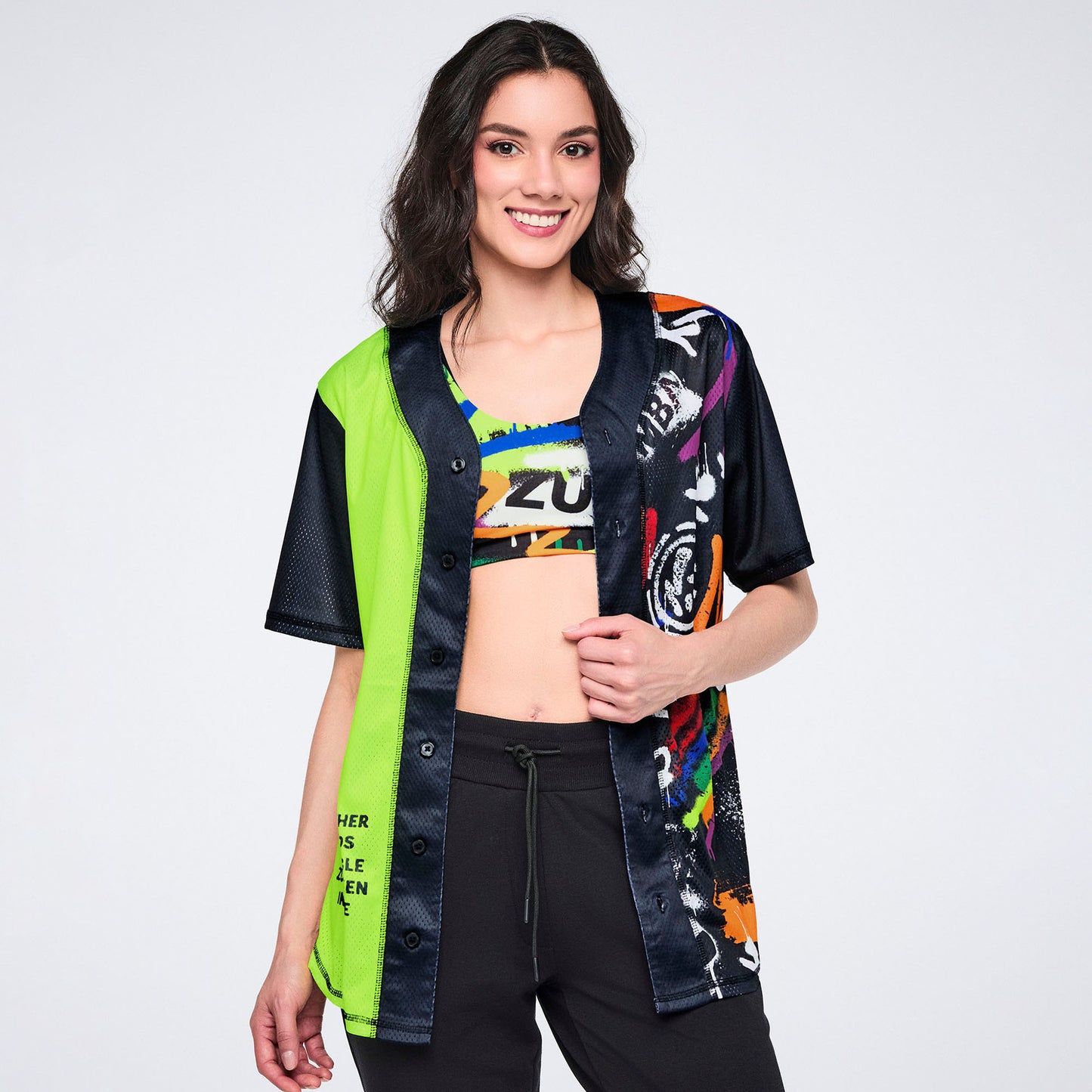 Pride Baseball Button Up Z1T001152