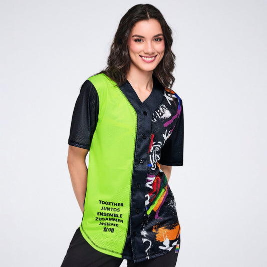 Pride Baseball Button Up Z1T001152