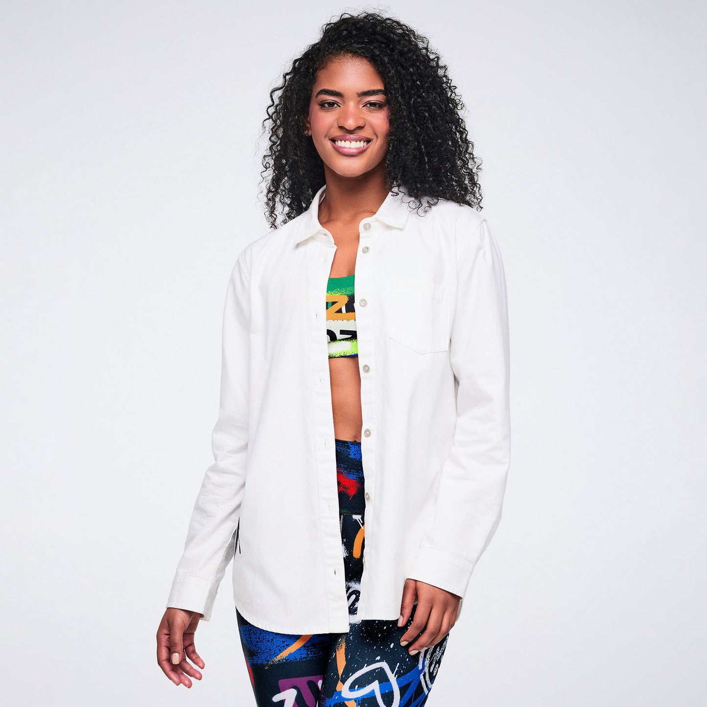 Pride Long Sleeve Button Down Z1T001153