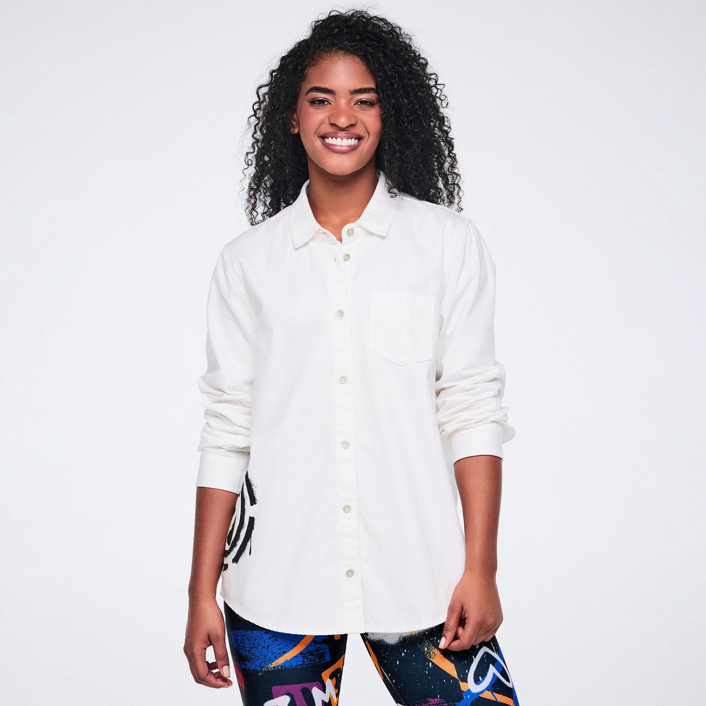 Pride Long Sleeve Button Down Z1T001153