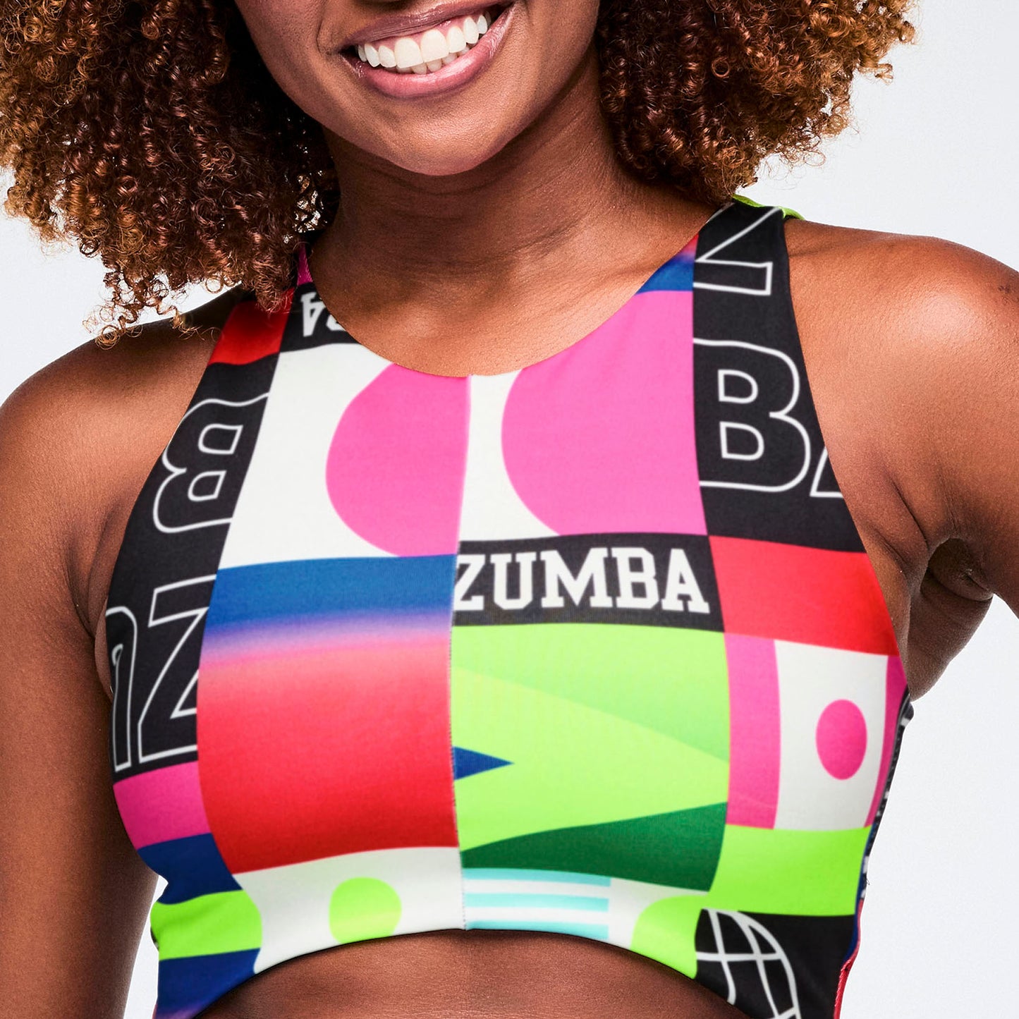Worldwide High Neck Crop Top Z1T001161