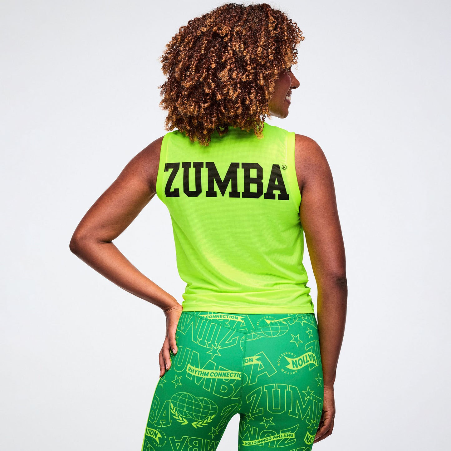 Worldwide Front Twist Mesh Tank Z1T001162