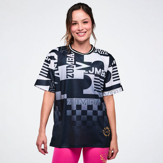 Worldwide Crew Neck Athletic Jersey Z1T001168