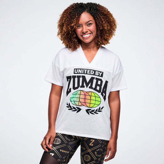 Worldwide V-Neck Mesh Top Z1T001169