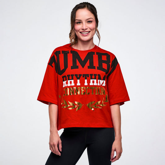 Worldwide Oversized Boxy Crop Top Z1T001173