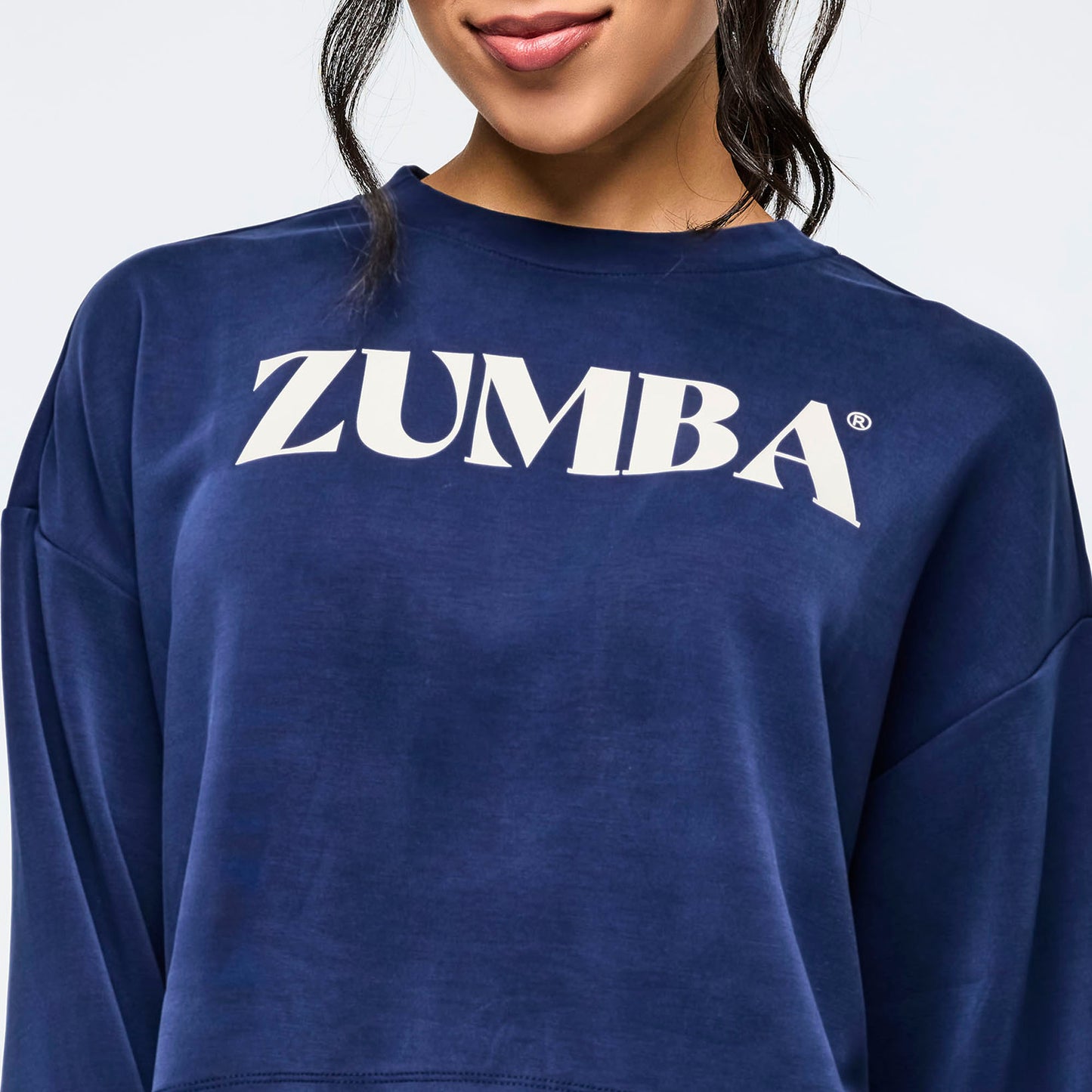Apres Zumba Crew Neck Long Sleeve Top