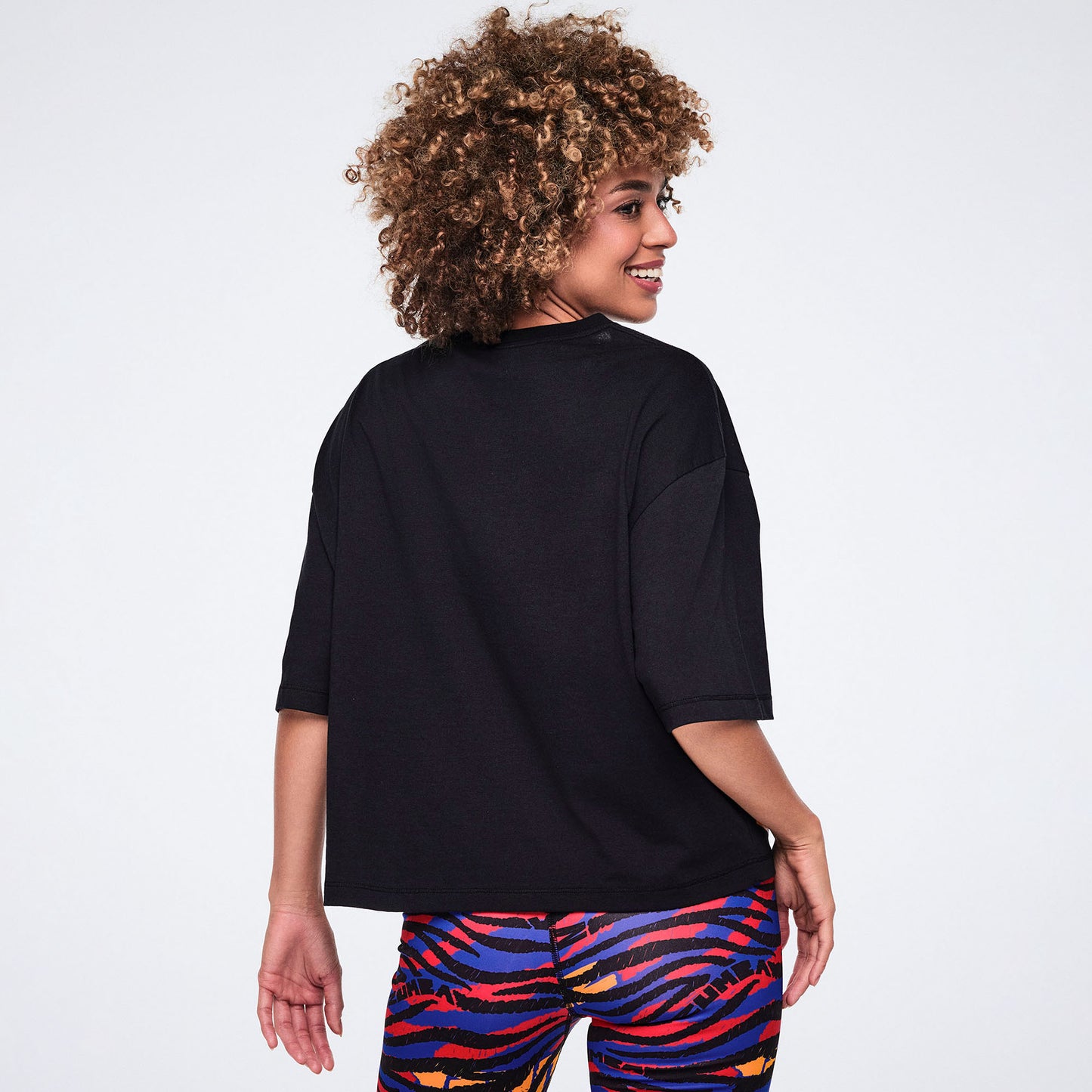 Wildbeat Oversized Boxy Crop Top Z1T001183