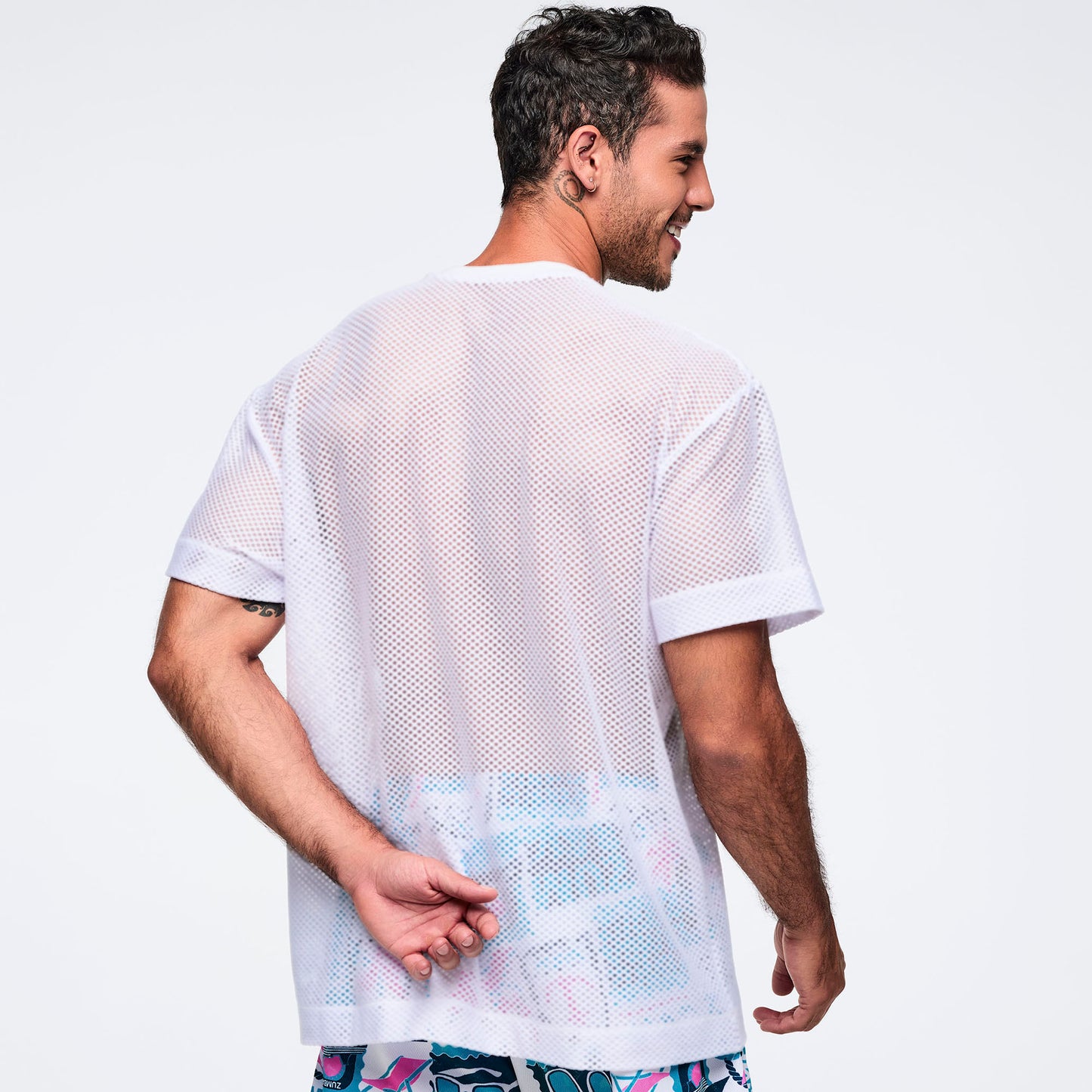 Zumba Cruise Boxy Mesh Top