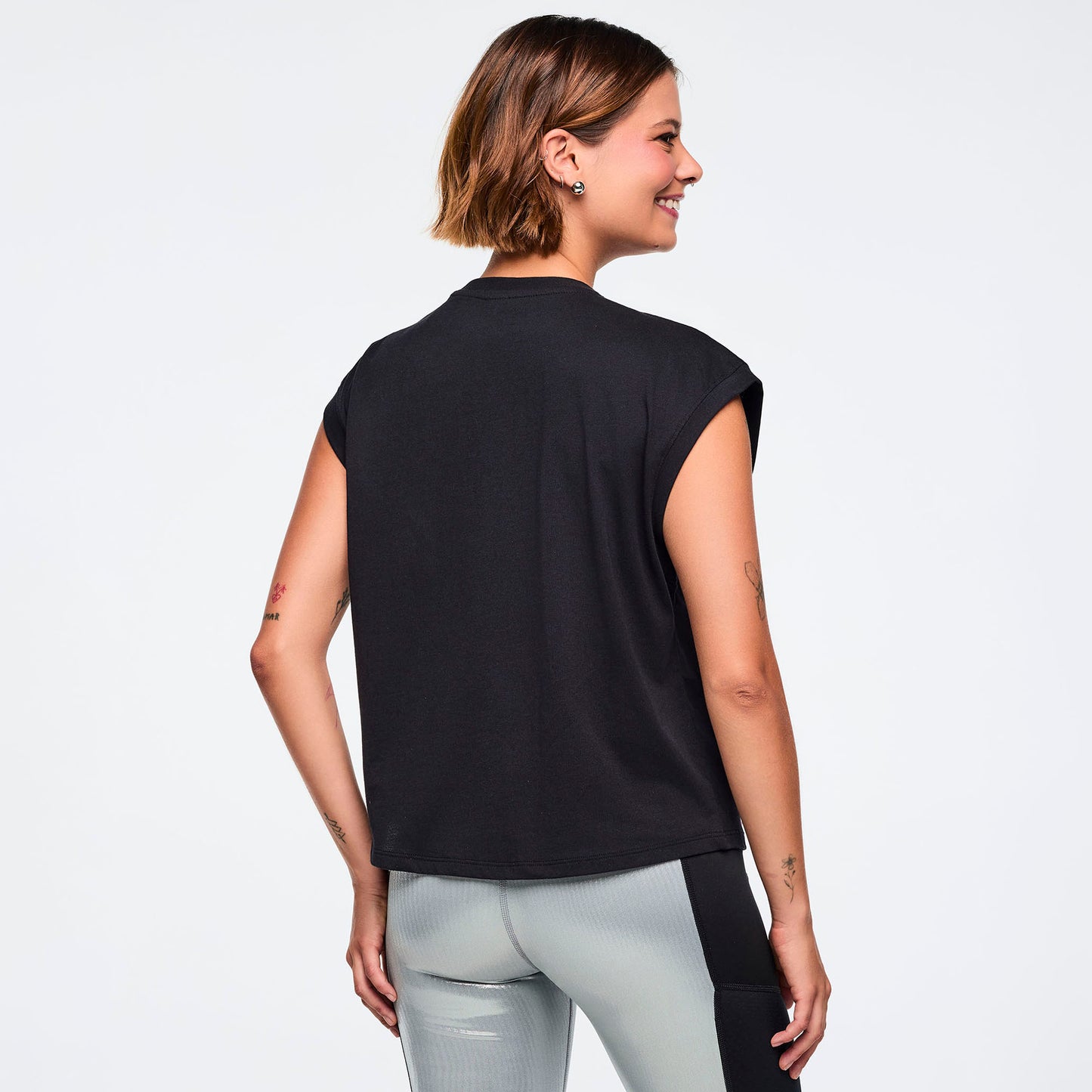 Zumba 25 Extended Shoulder Loose Tank Z1T001188