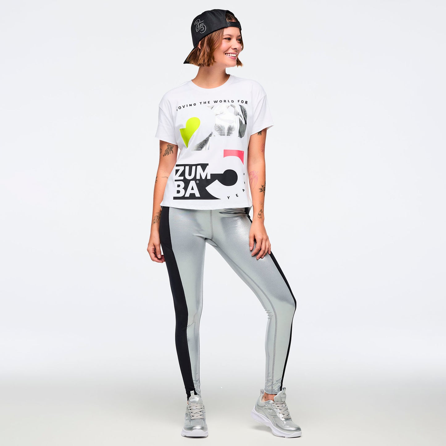 Zumba 25 High Low Crew Neck Top Z1T001189