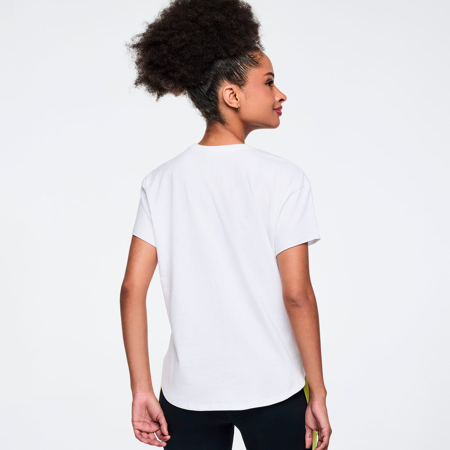 Zumba 25 High Low Crew Neck Top Z1T001189