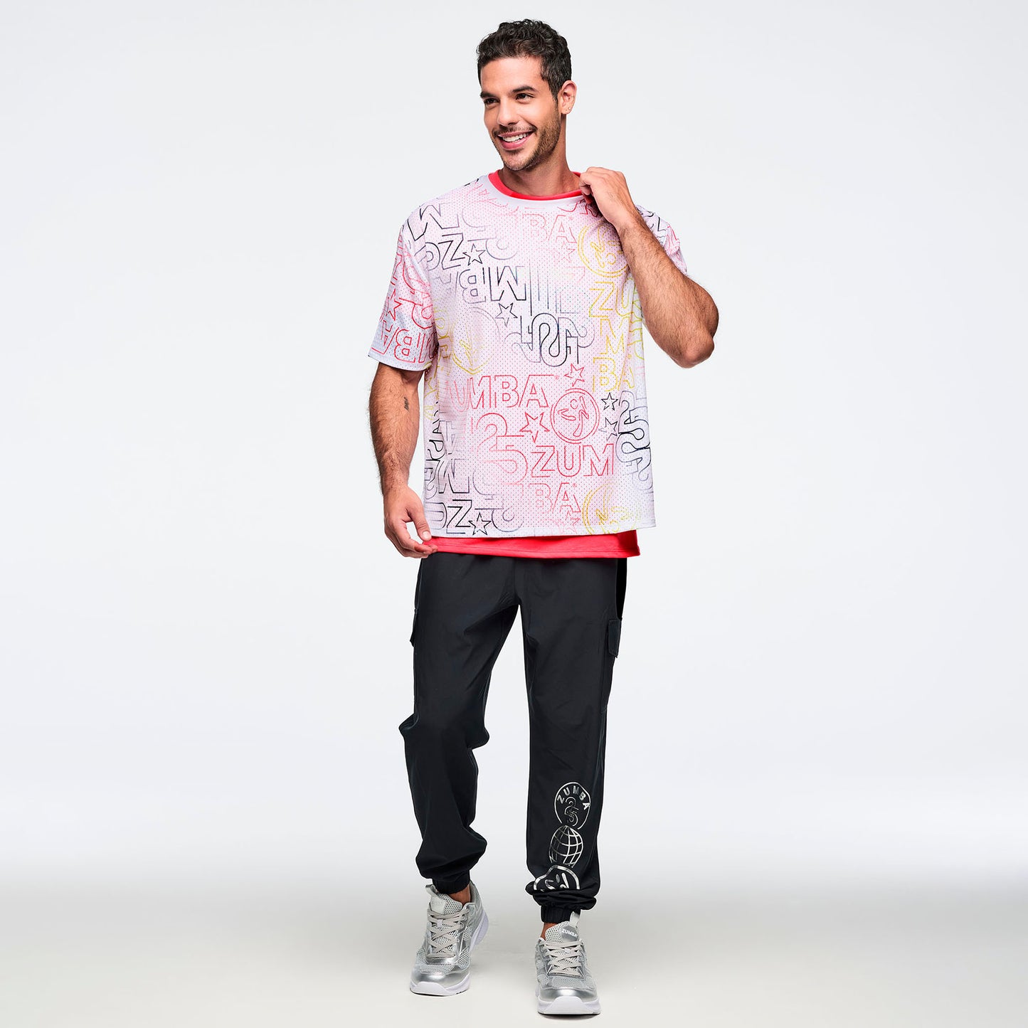 Zumba 25 Boxy Mesh Top Z1T001190