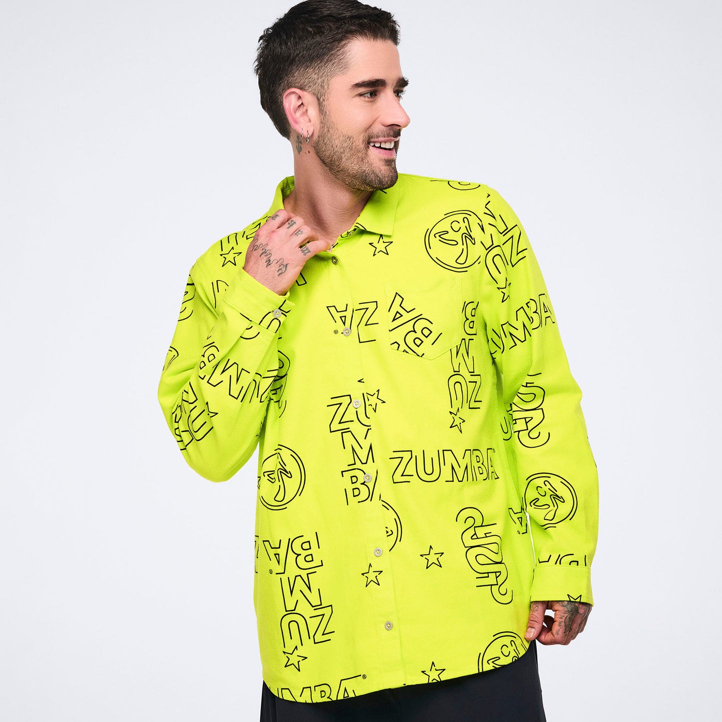 Zumba 25 Button Down Z1T001191