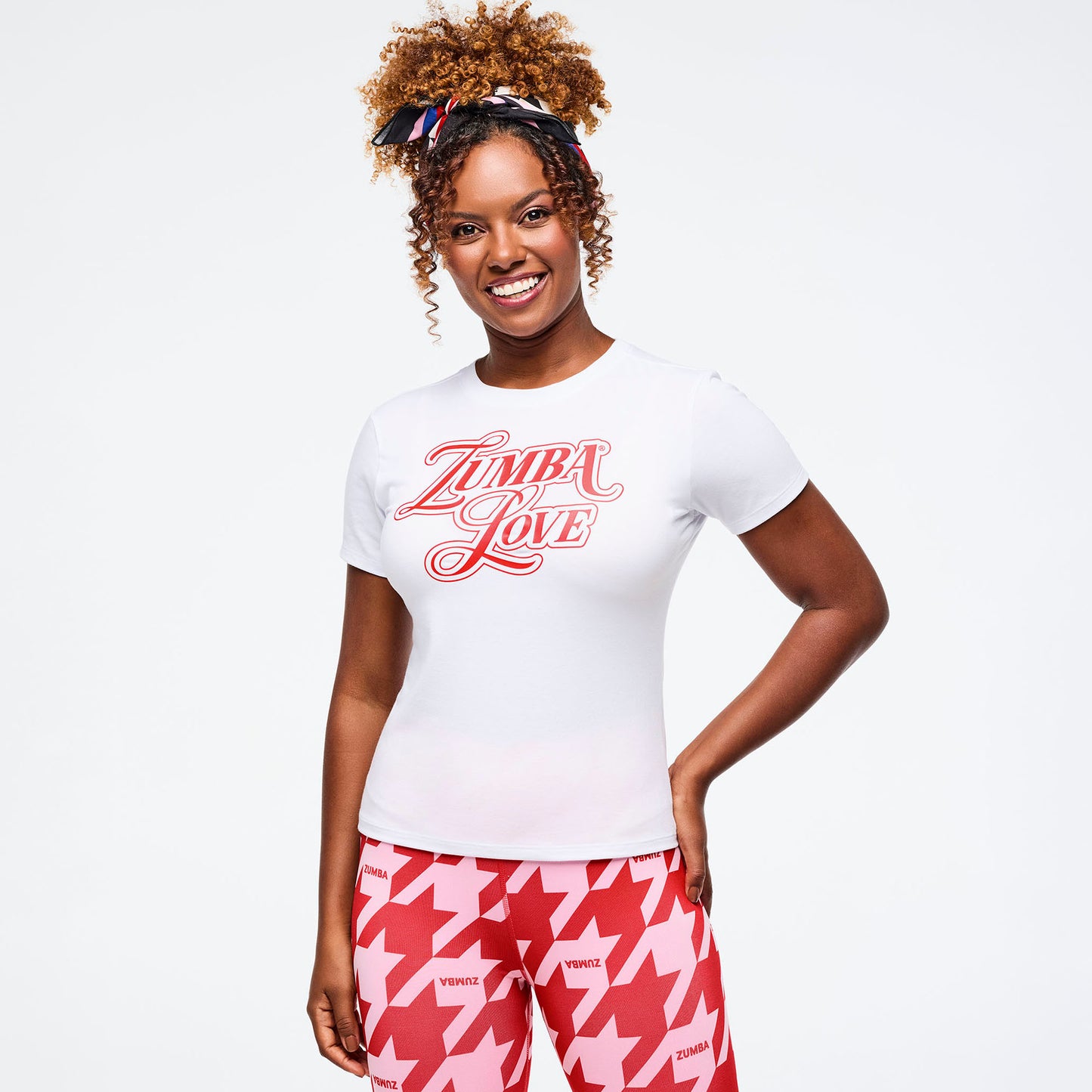 Zumba Amour Fitted Top Z1T001192