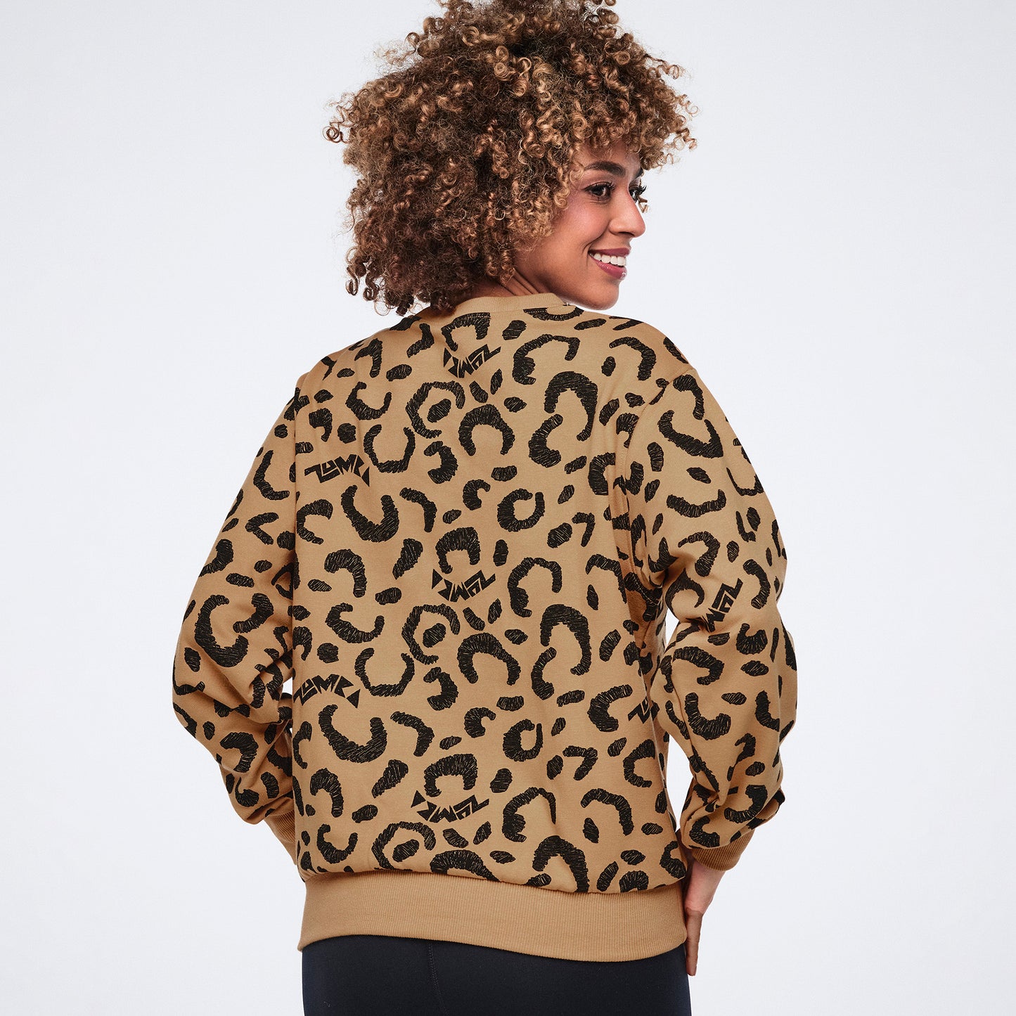 Wildbeat Long Sleeve Pullover Sweatshirt Z1T001198