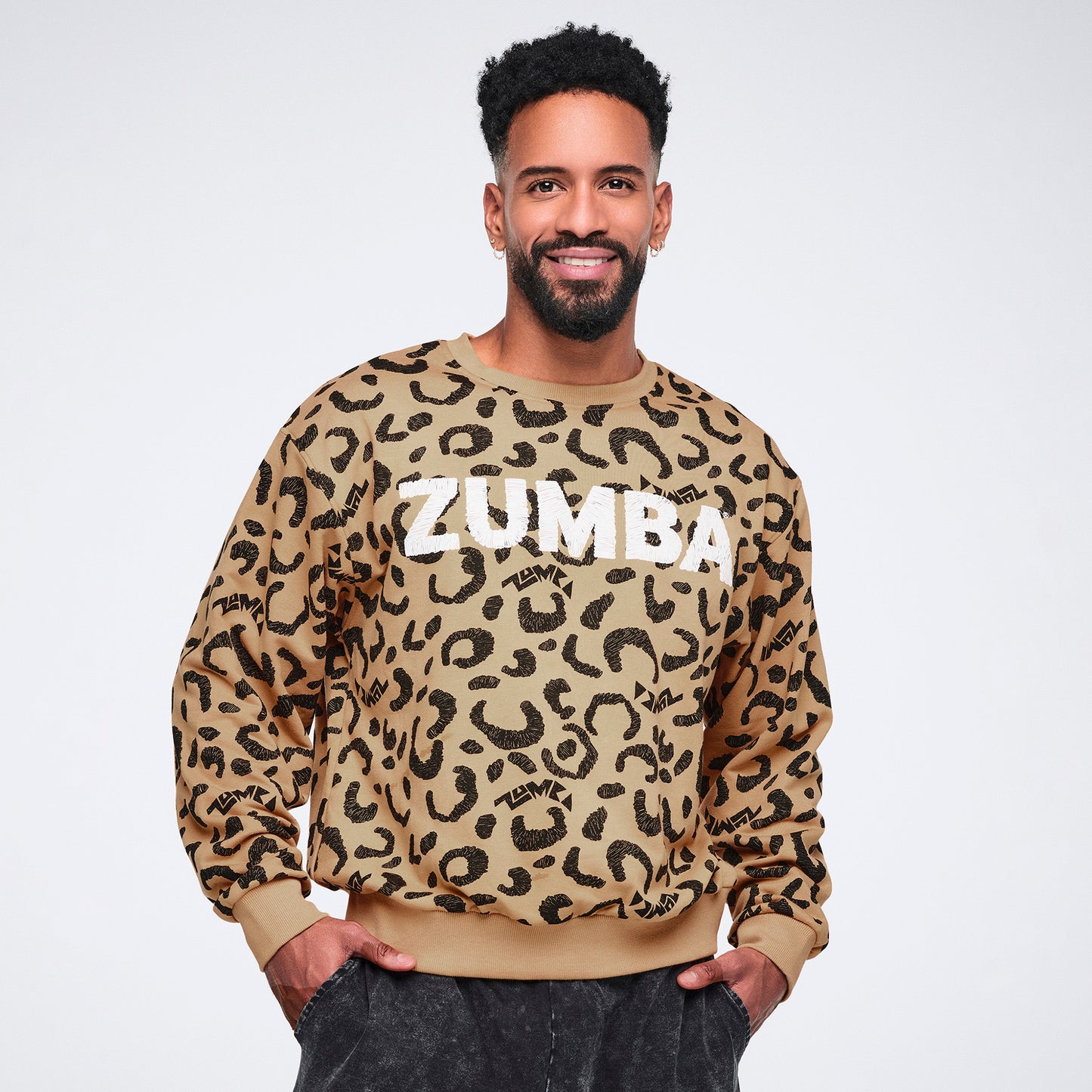 Wildbeat Long Sleeve Pullover Sweatshirt Z1T001198
