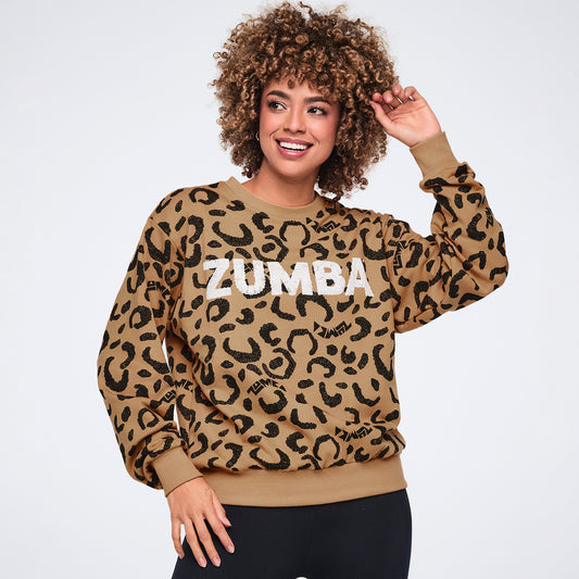 Wildbeat Long Sleeve Pullover Sweatshirt Z1T001198