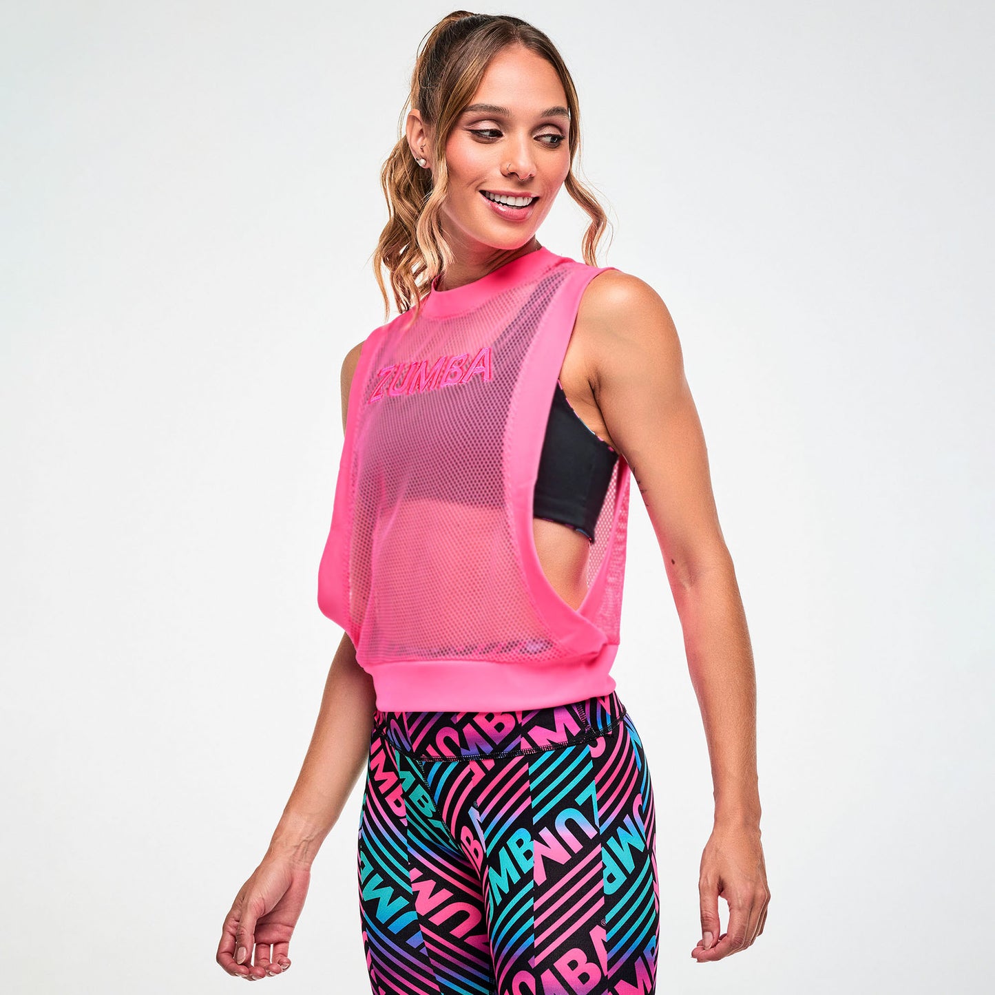 Electric Feel Mesh Tank