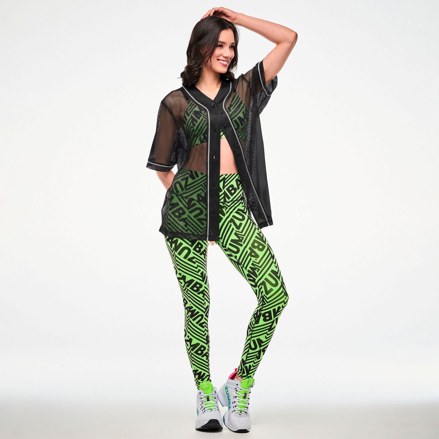 Electric Feel Unisex Mesh Baseball Jersey