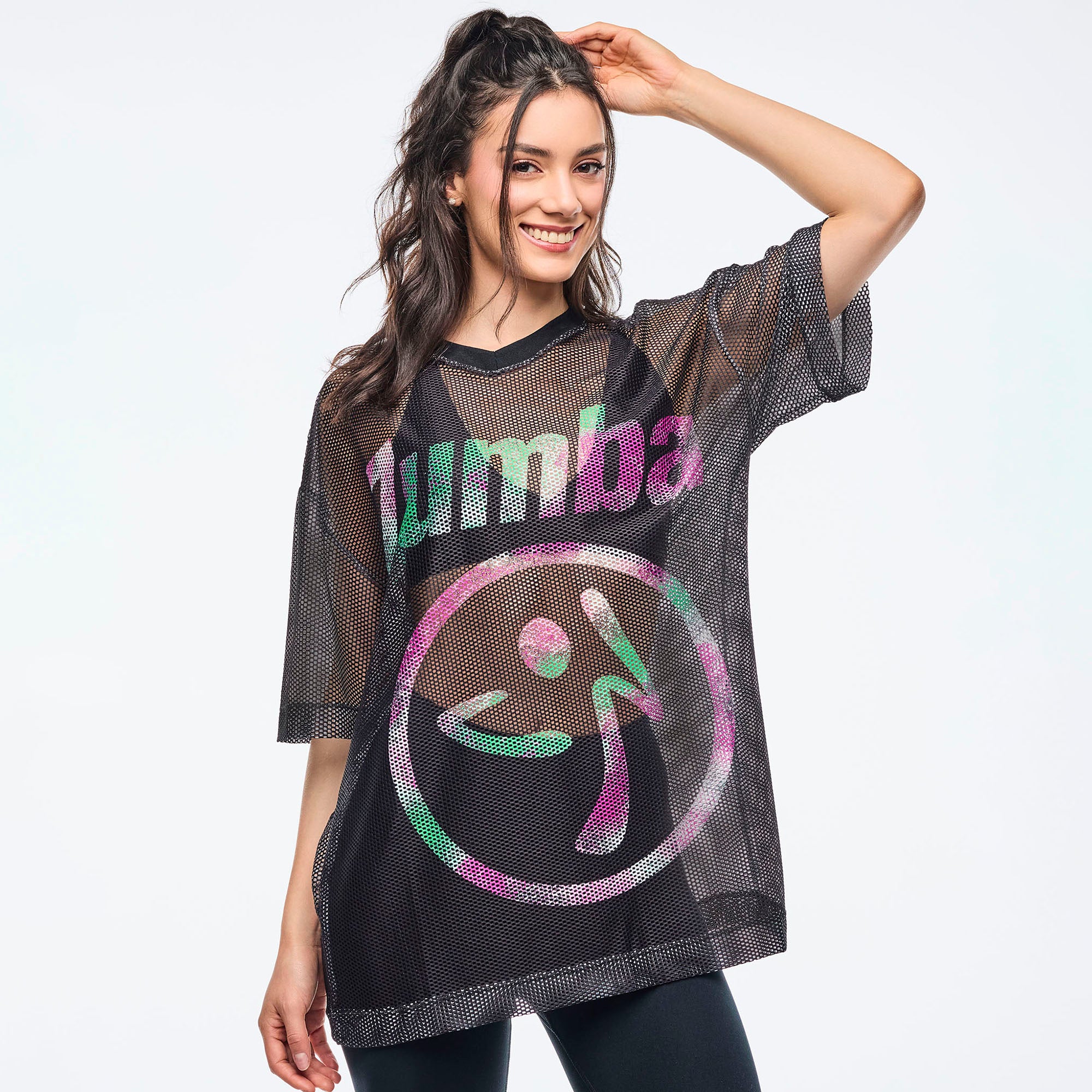 Apres Zumba Mesh V Neck Top – Zumba Wear Singapore