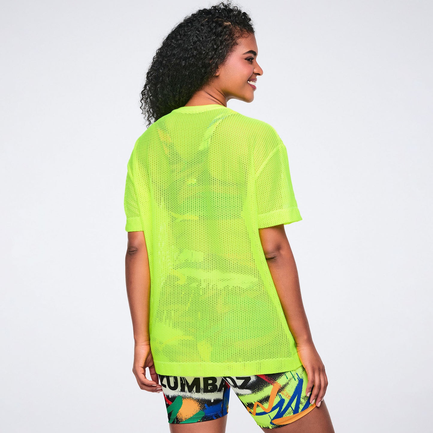 Pride Boxy Mesh Top Z1T001255