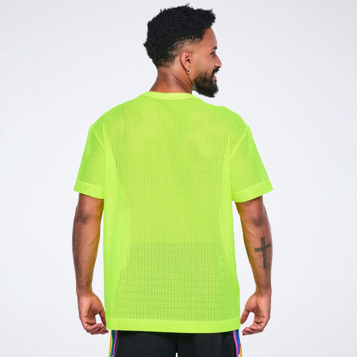 Pride Boxy Mesh Top Z1T001255