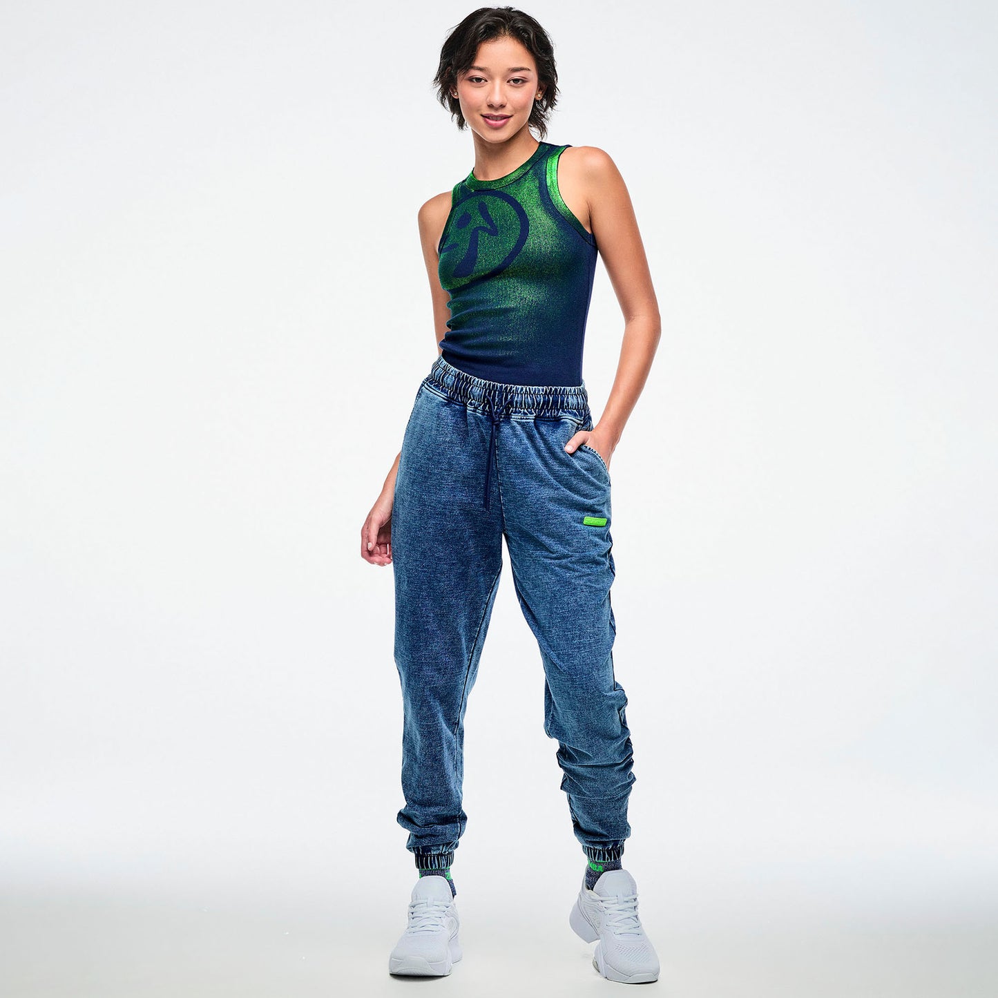Jean Jamz Fitted Rib Tank Z1T001265