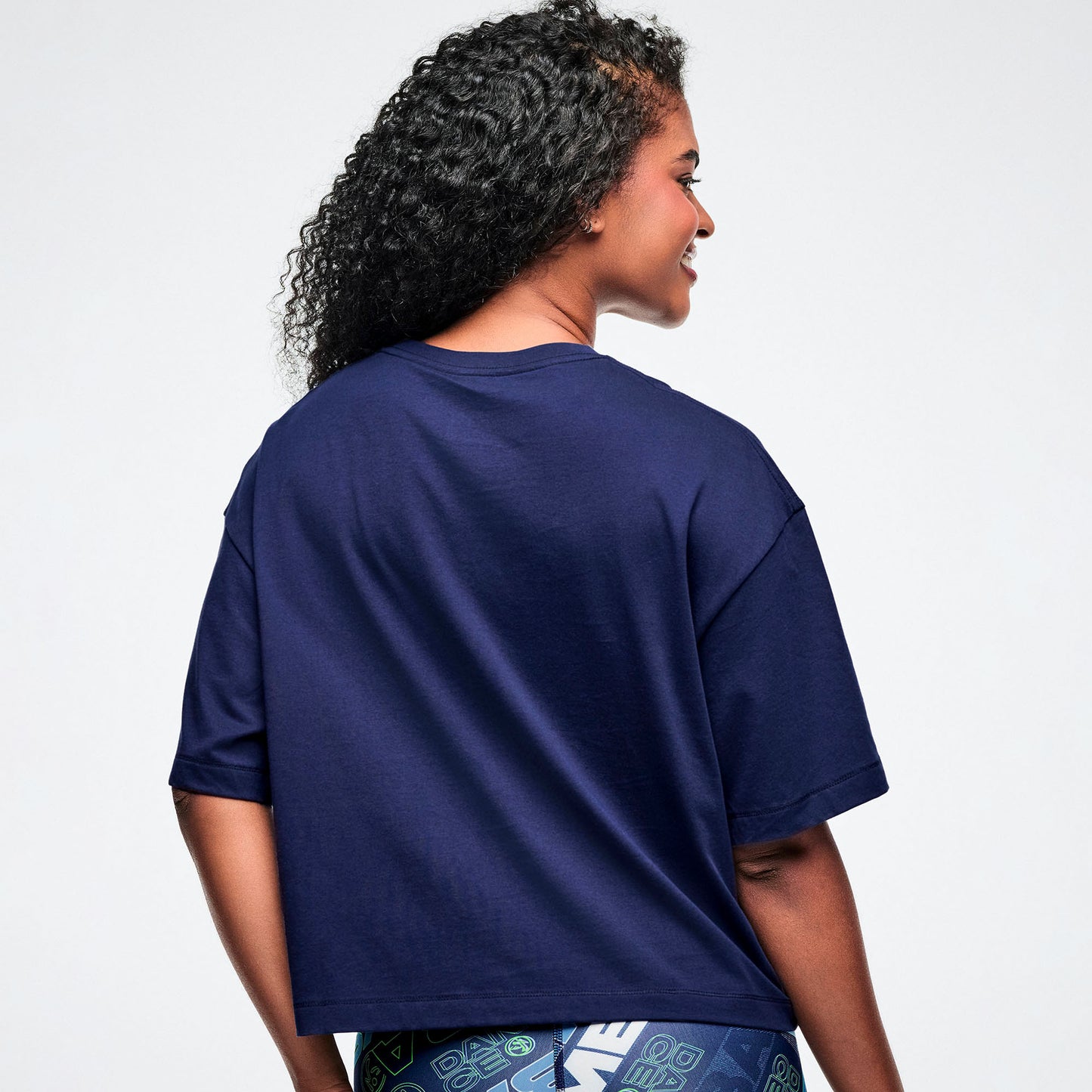 Jean Jamz Oversized Boxy Crop Top Z1T001268