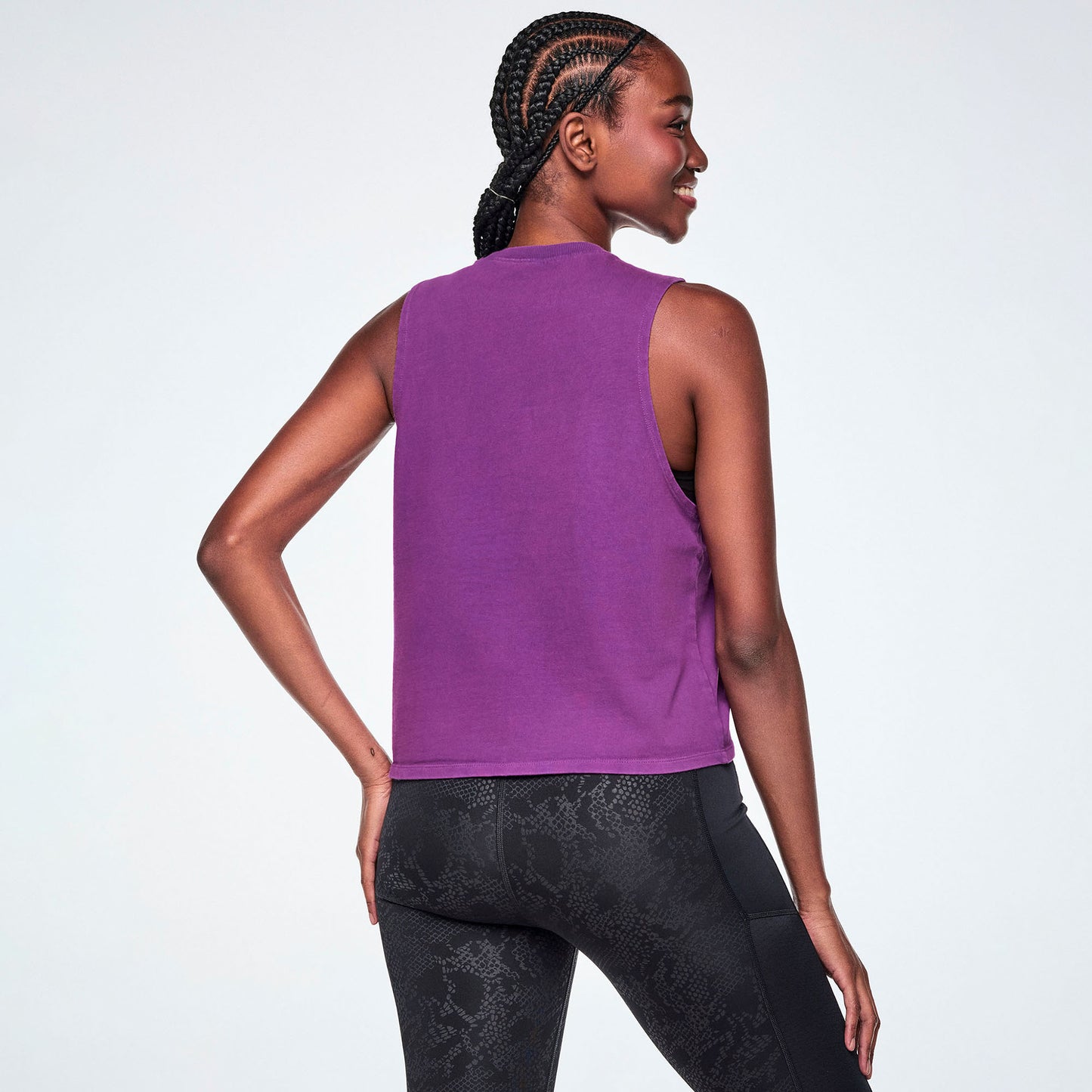 Rock 'n' Roll Muscle Tank With Slashes Z1T001285