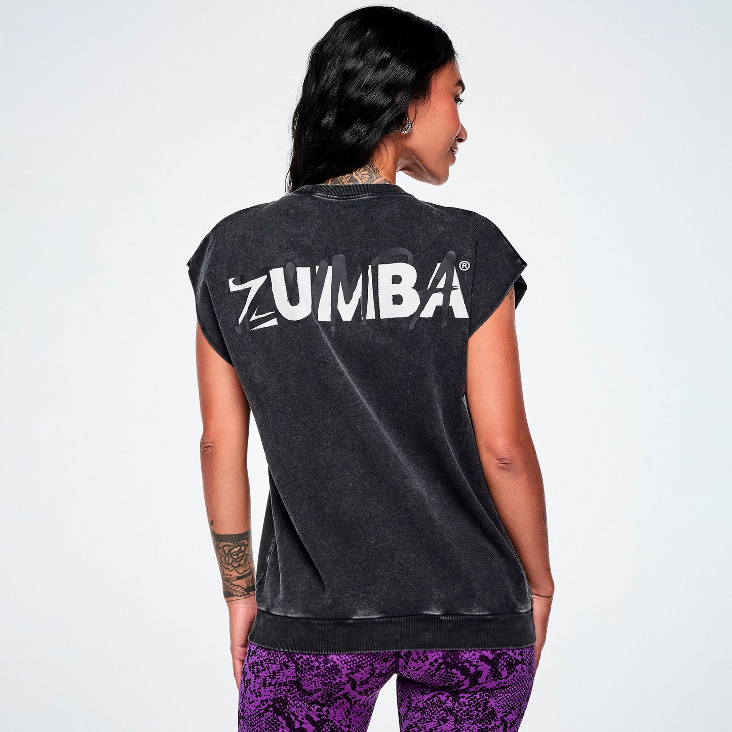 Rock 'n' Roll Loose Top With Mesh Z1T001297