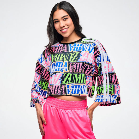 Dale-Z Oversized Boxy Crop Top Z1T001315
