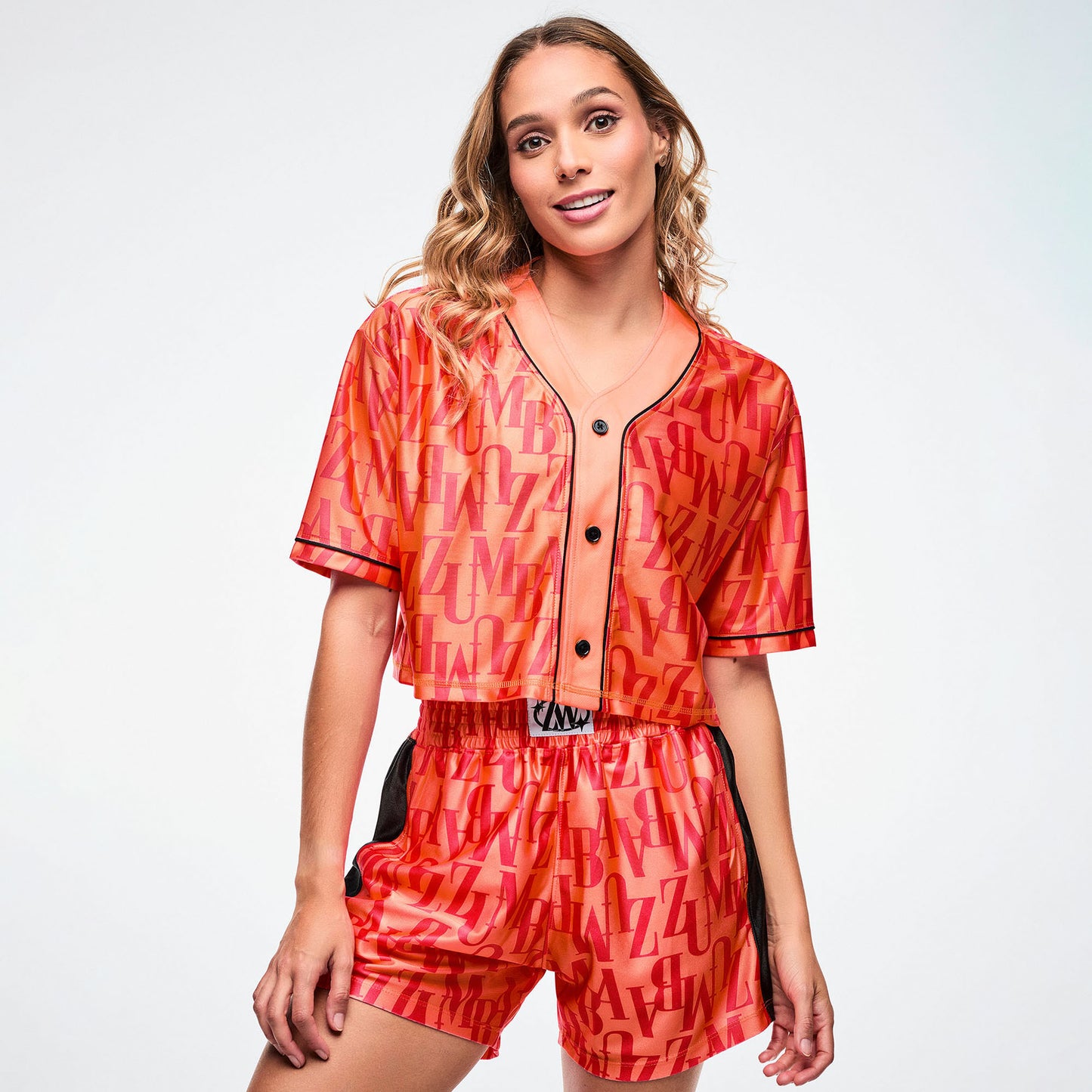 Dale-Z Oversized Crop Baseball Top Z1T001316