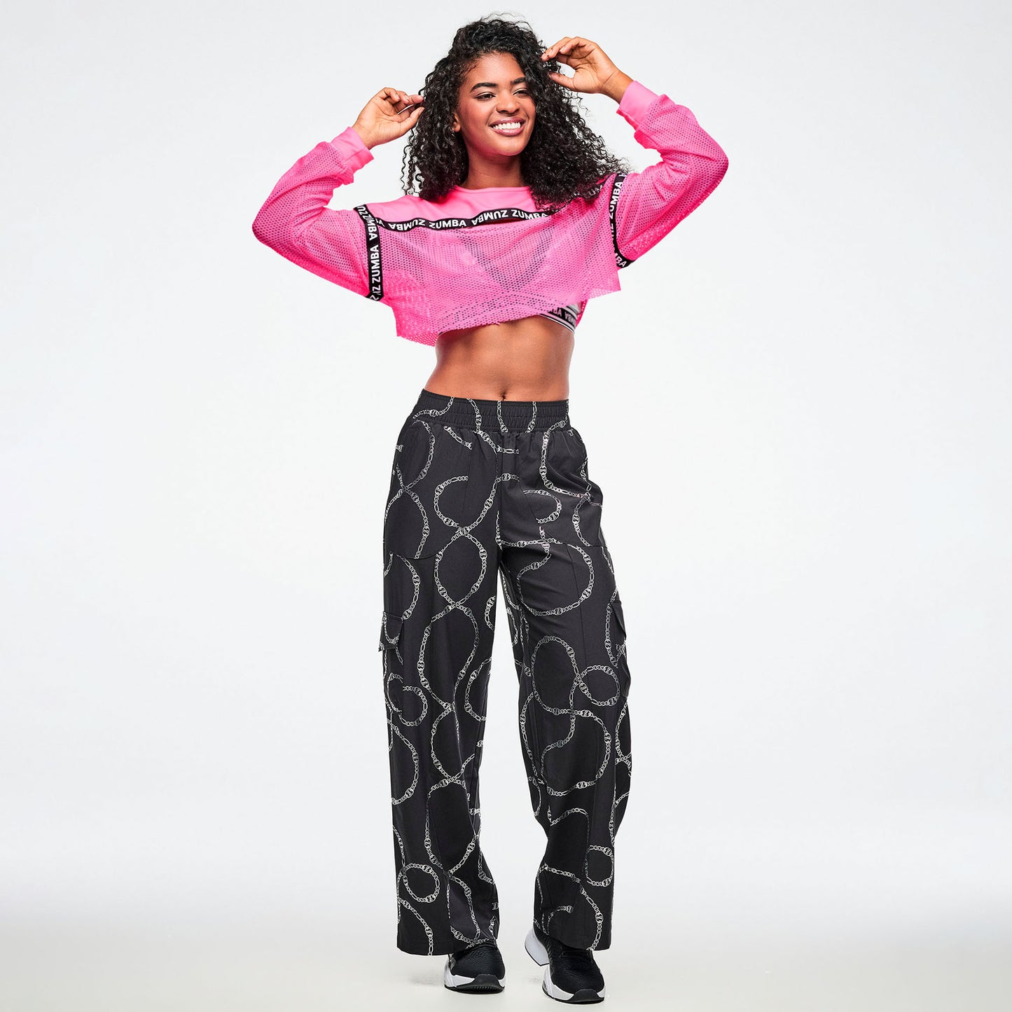 Dale-Z Long Sleeve Crew Neck Crop Top Z1T001323