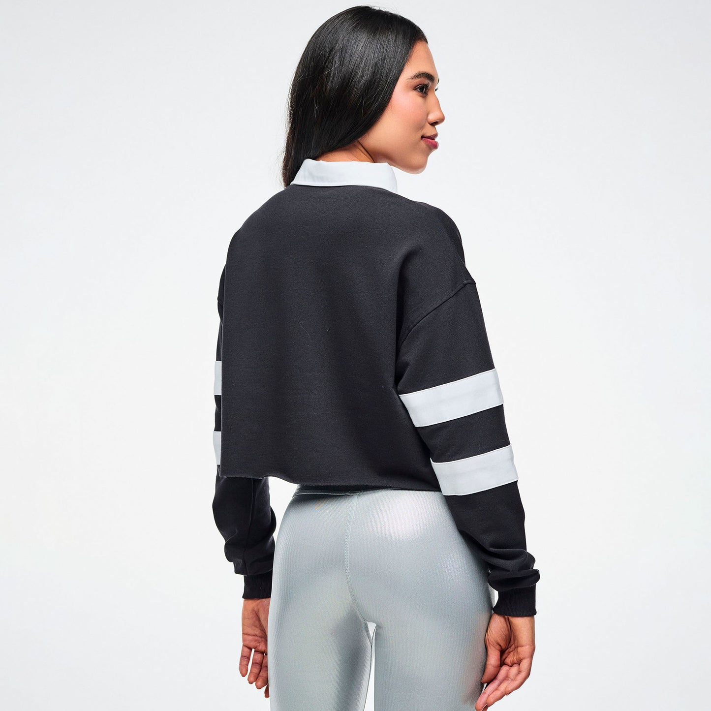 Dale-Z Long Sleeve Crop Polo Z1T001324