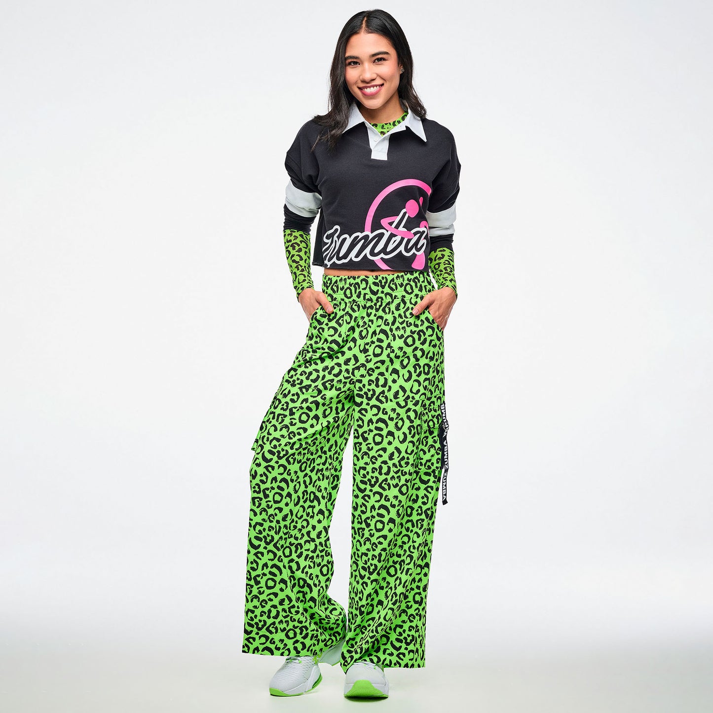 Dale-Z Long Sleeve Crop Polo Z1T001324