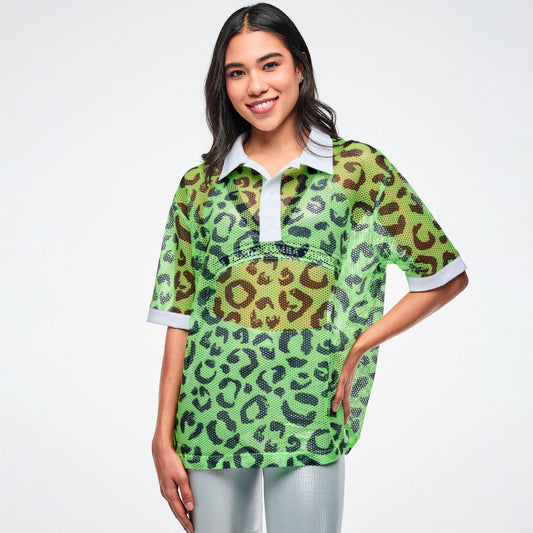Dale-Z Oversized Mesh Polo Z1T001326