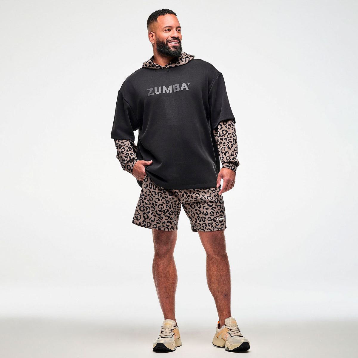 Zumba Modal Drop Shoulder Oversized Top