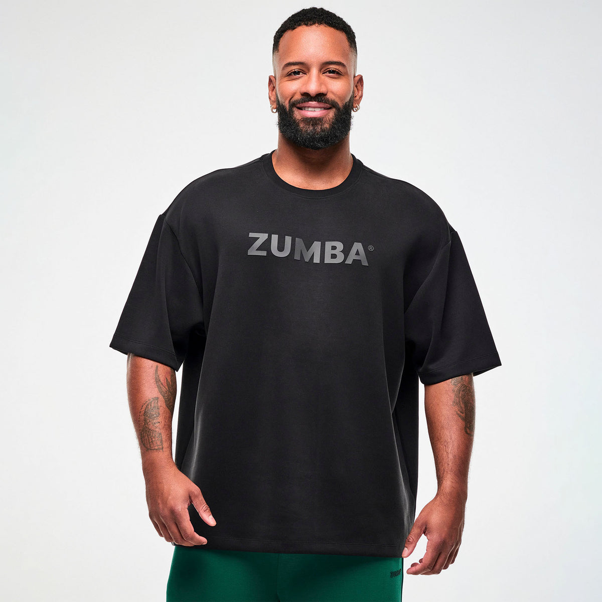 Zumba Modal Drop Shoulder Oversized Top