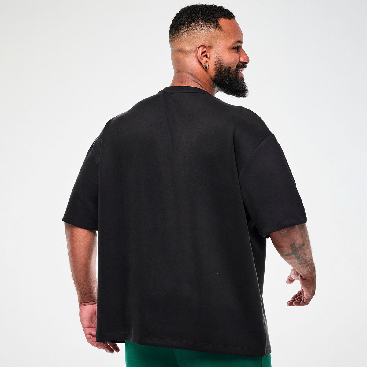 Zumba Modal Drop Shoulder Oversized Top