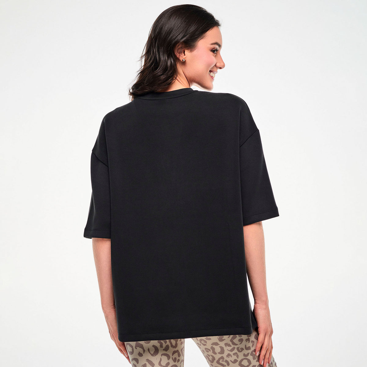 Zumba Modal Drop Shoulder Oversized Top