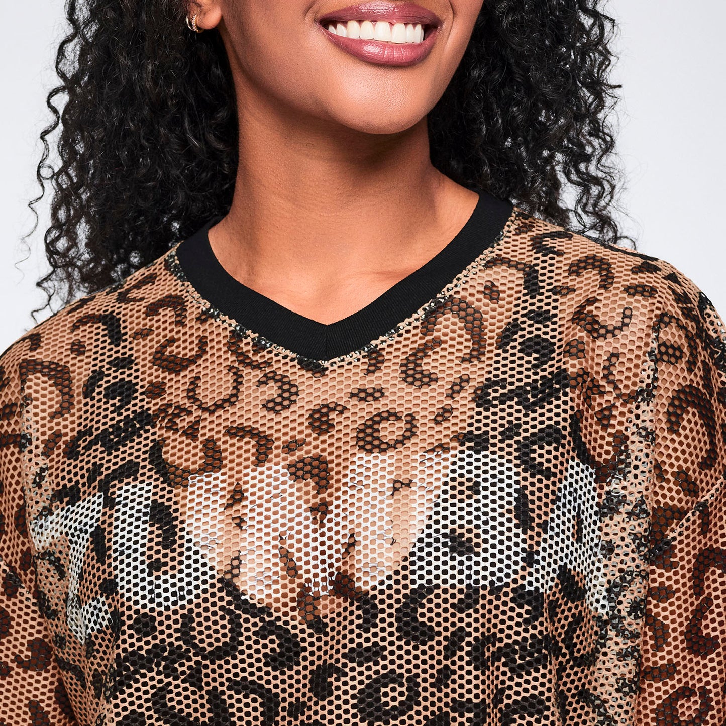 Zumba Wildbeat Oversized Mesh Top Z1T001362