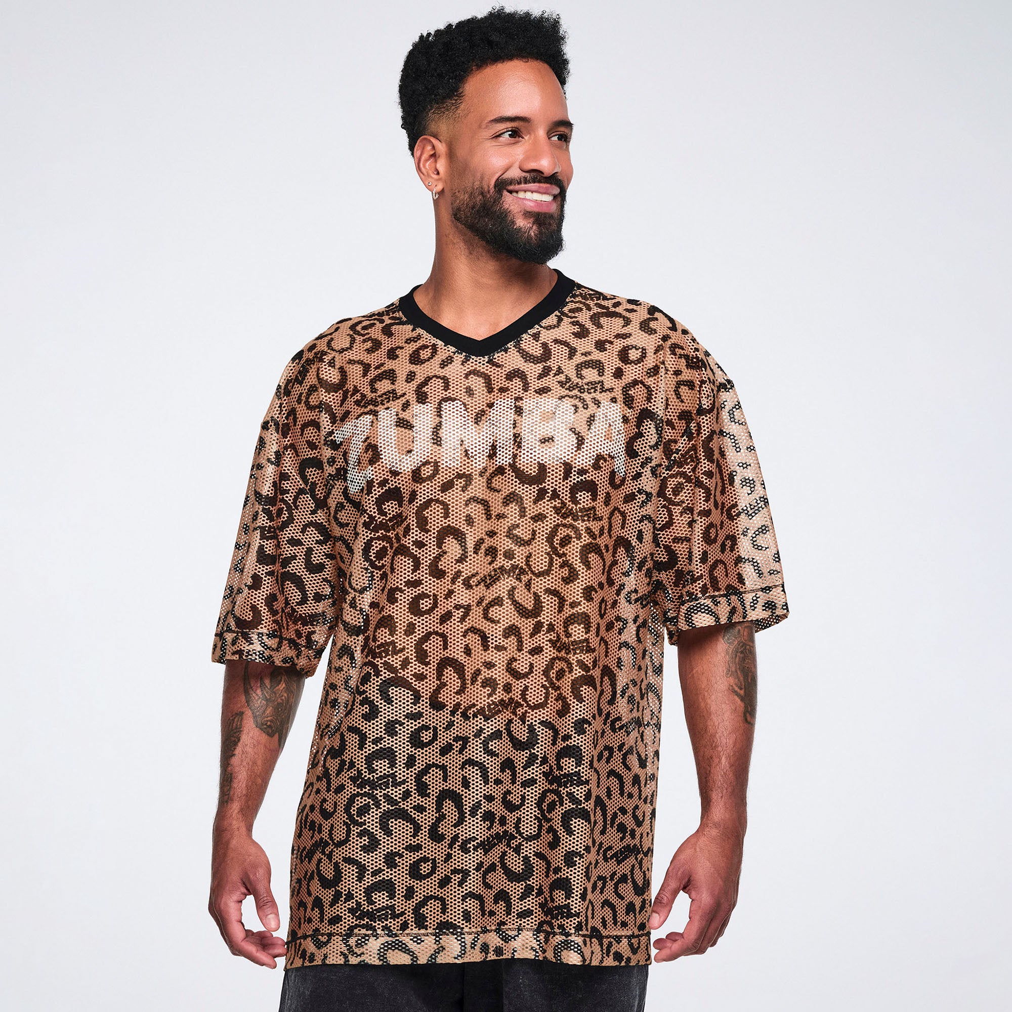 Zumba Wildbeat Oversized Mesh Top Z1T001362 – Zumba Wear Singapore