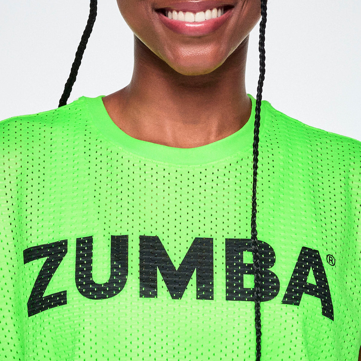 Ultrabright Mesh High Low Top - Get In Lime