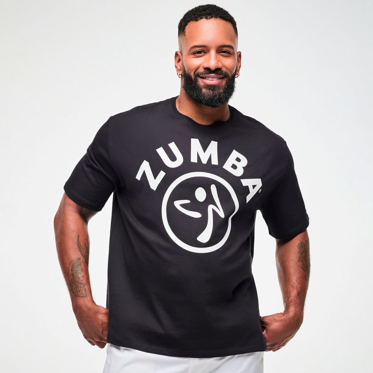 Zumba Basic Boxy Top - Black