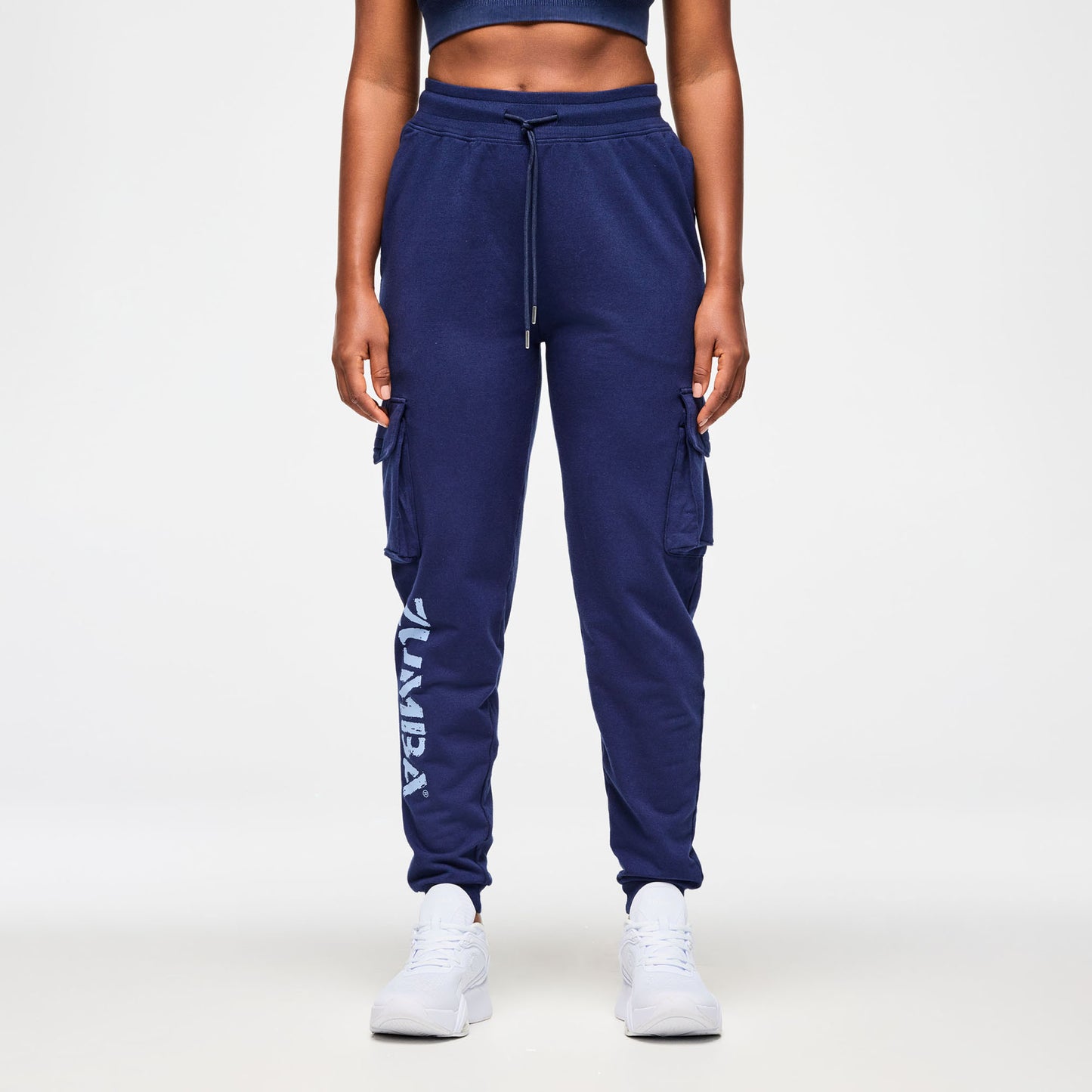 Blue Jean Men's Knit Denim Cargo Pants