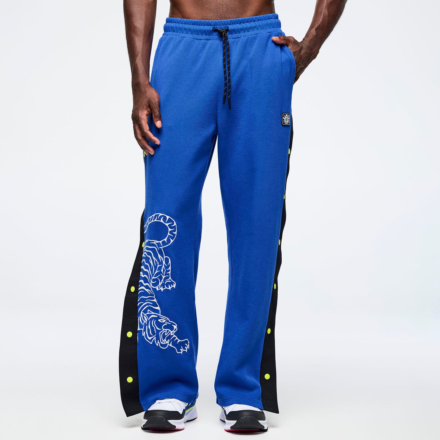 Eastern Flavor Men's Side Snap Pant - So Into Blue Z2B000094
